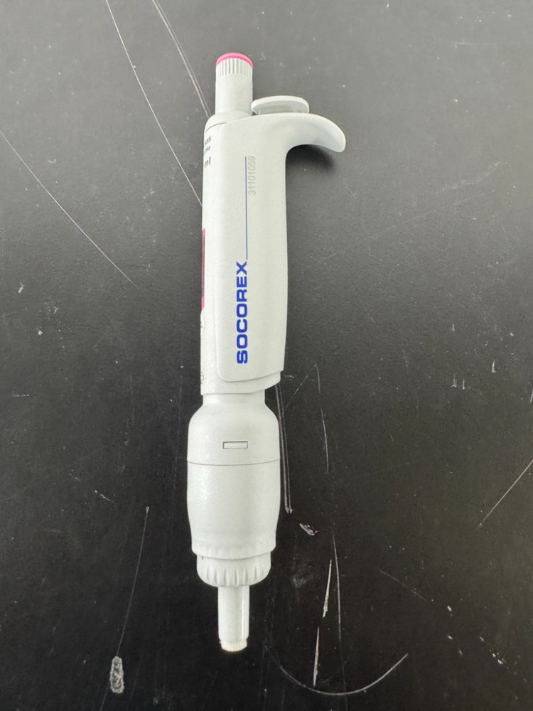 Image of Socorex Acura 835 Single Channel Pipette
